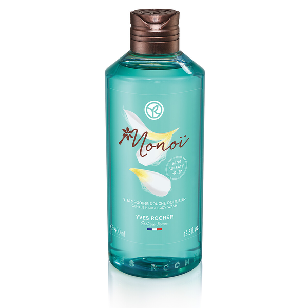 Monoi Gentle Hair And Body Wash, 400 ml