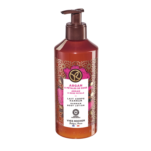 Argan & Rose Petals Hammam Body Lotion, 390 ml