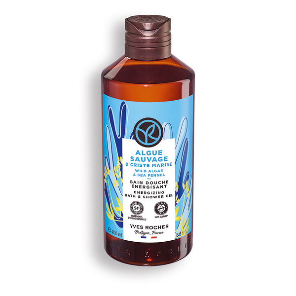 Wild Algae & Sea Fennel Energizing Bath & Shower Gel, 400 ml