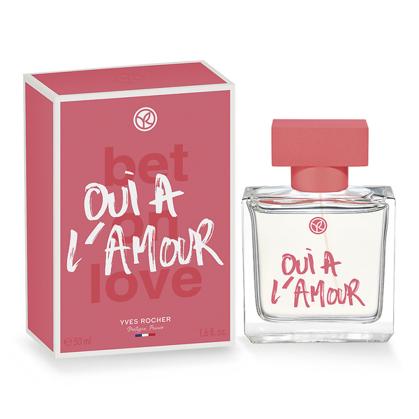 Eau de parfum OUI L'AMOUR, 50 ml
