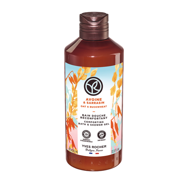 Oat & Buckwheat Comforting Shower Gel, 400 ml
